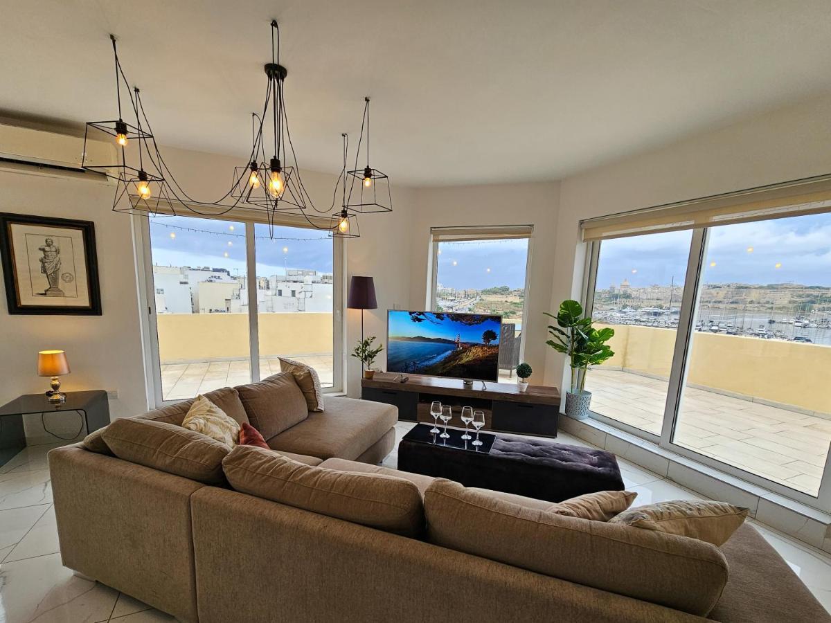 그지라 Mive Luxury Sea View Penthouse 아파트 외부 사진
