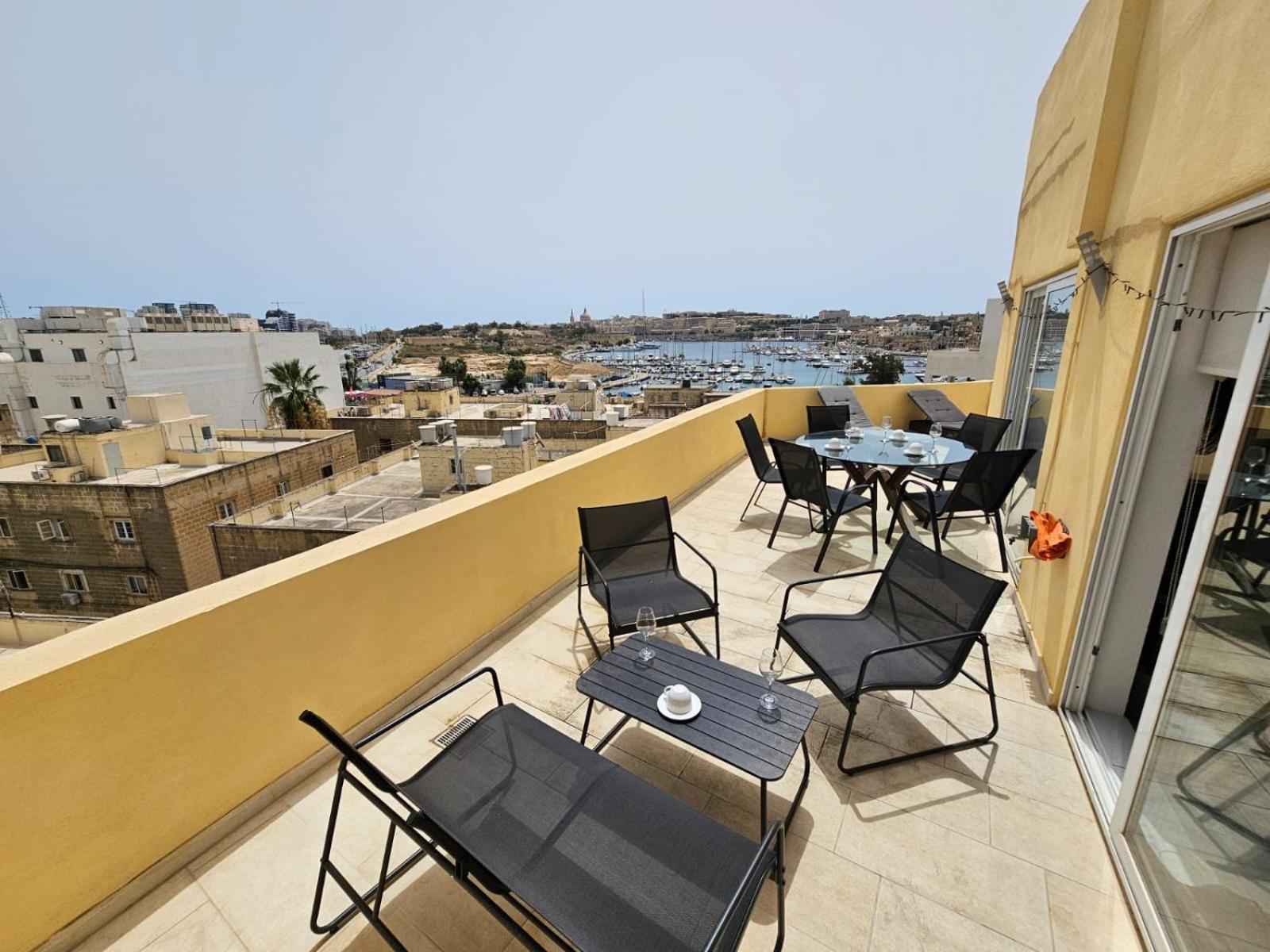 그지라 Mive Luxury Sea View Penthouse 아파트 외부 사진